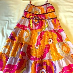 Girls - floral summer dress